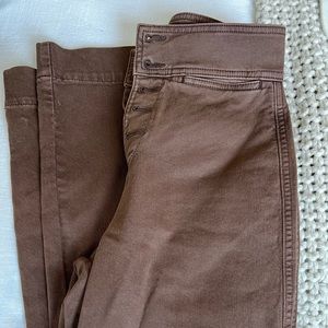 Lou & Grey high-rise wide leg pants